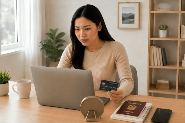 Antragsteller reicht einen Expressantrag für das Laos eVisa ein