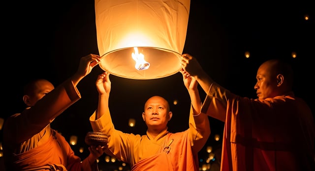 Boun Ma Kha Bu Saar Lanterns