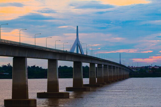 Second Thai Lao Friendship Bridge Mukdahan