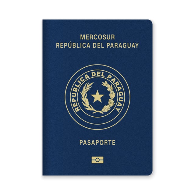 Image Of The Paraguayan Passport