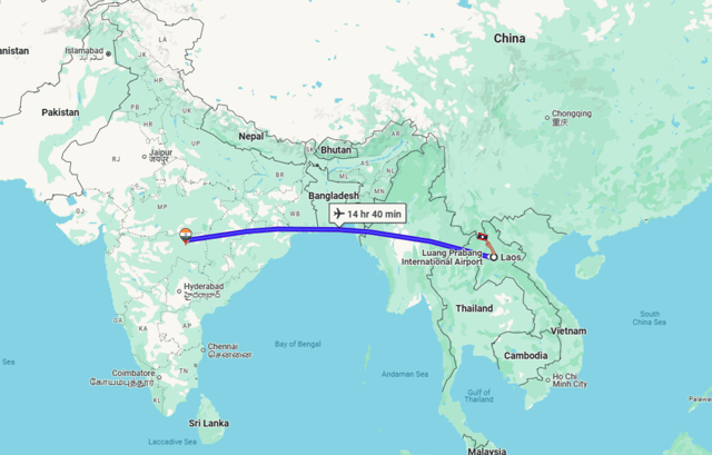 วีซ่าอินเดียสำหรับพลเมืองลาว