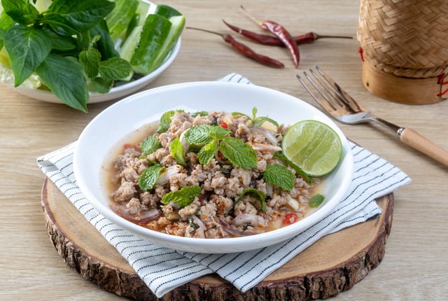 Lao Pork Larb