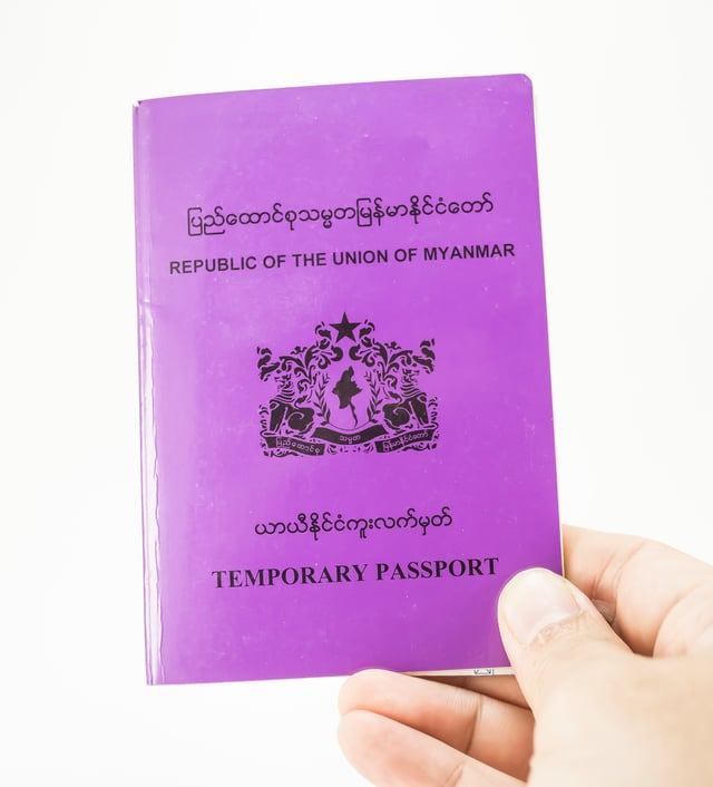 Myanmar Passport
