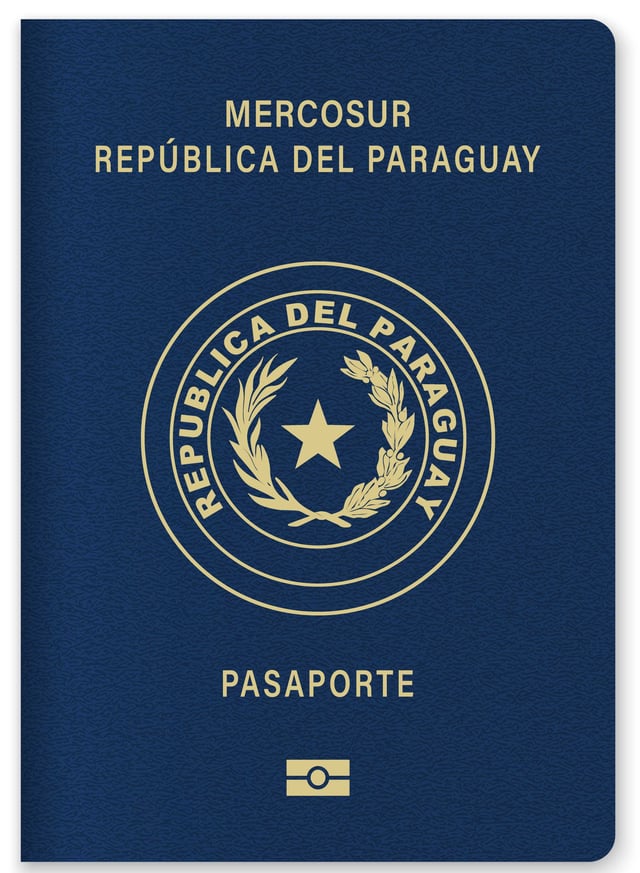 Image Of The Paraguayan Passport