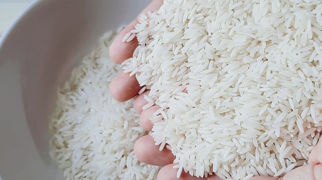 Rice Grains For Boun Khoun Khao