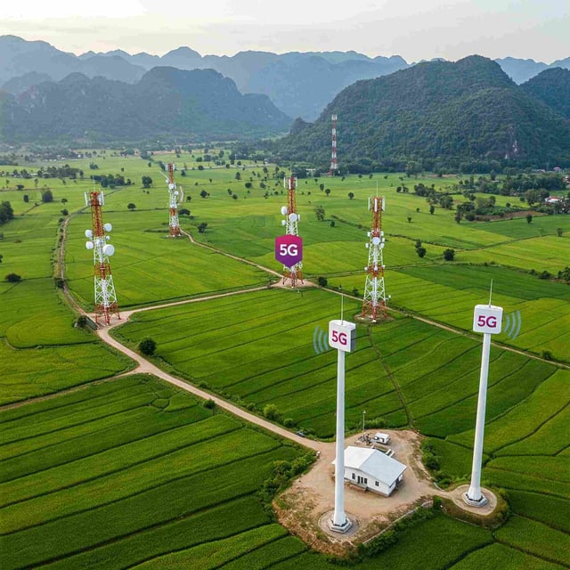 เครือข่าย Unitel 5g ในลาว