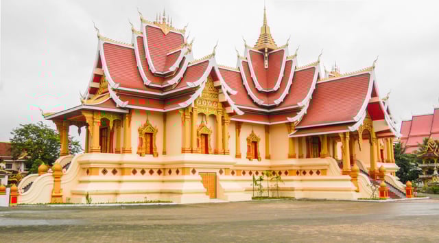 Wat That Luang Neua Temple Vientiane
