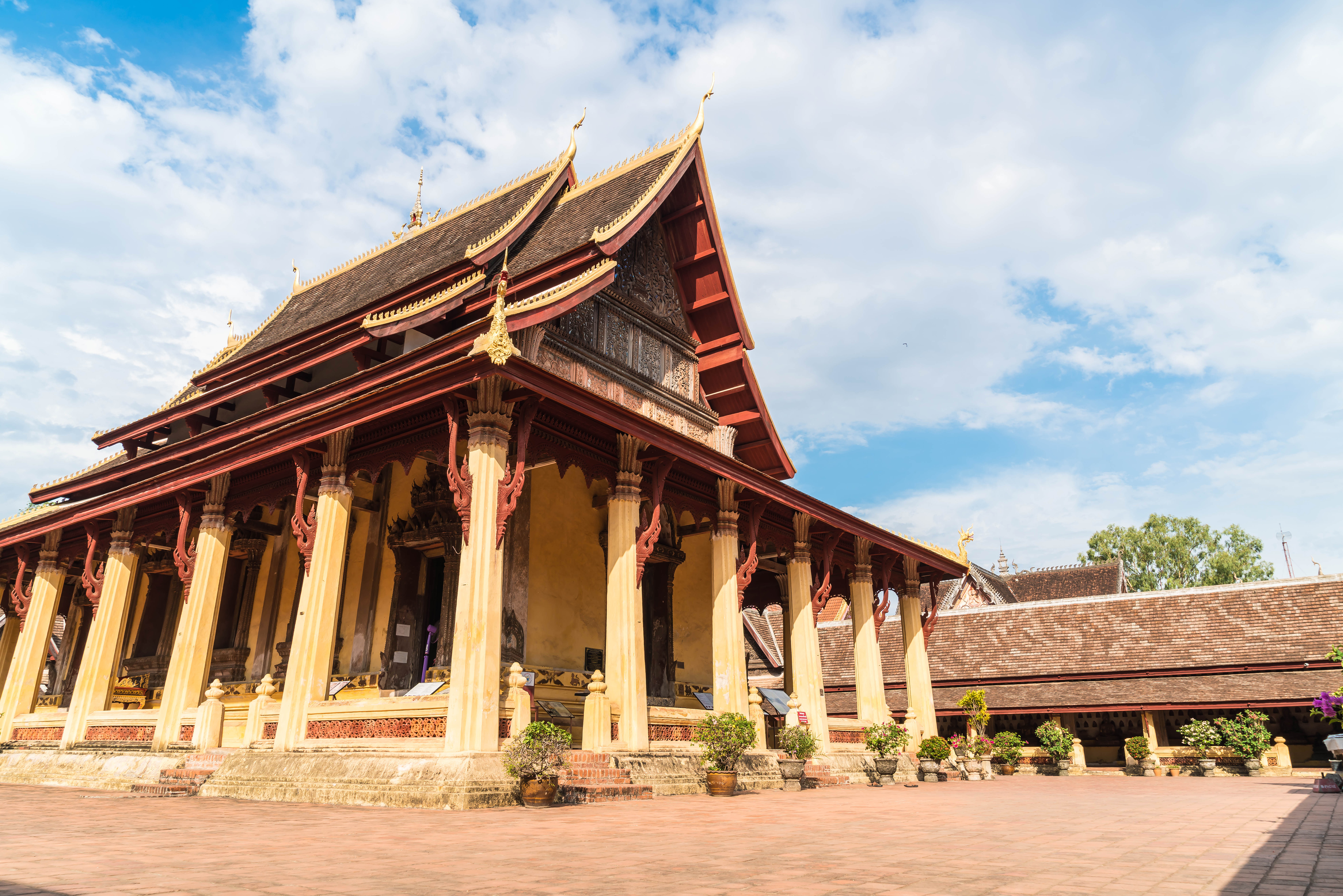 The Oldest Temple Of Vientiane