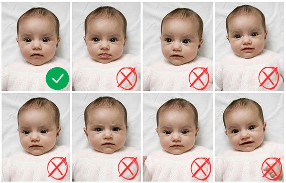 Visa Photos For Babies Infants And Newborns